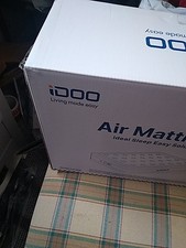 iDOO Inflatable Air Mattress, Air Bed with Built-in Electric Pump, Double Airbed