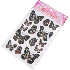 Large 3D Fluttering Butterfly