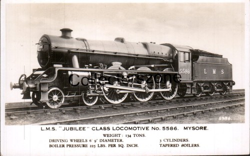 Lms jubilee class - jubilee, locomotive