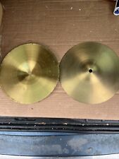 Free P&P. 9.5” Mini Hi Hat Cymbals . Great For Busking. 10”