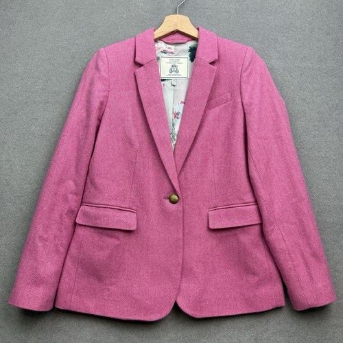 Joules tweed jacket pink - joules,