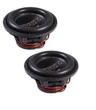 2 x Edge Car Audio BIG SPL Twin 12" EDP122SPL Subwoofers  6000w Peak Power Total