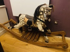 Handmade Wooden Rocking Horse