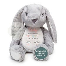 Personalised Baby Bunny Teddy