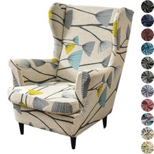 Wing Chair Covers 2 Pcs
