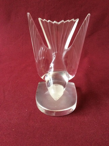 Lalique signed hirondelle - lalique,