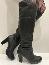 Rare Topshop Black Leather