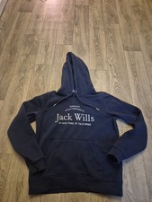 Jack Wills Womens Navy Hoodie