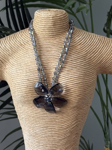 Butler wilson grey crystal - butler, &
