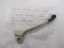 NOS HONDA CT70 CF50 CHALLY ST50 FRONT BRAKE LEVER 53175-098-770