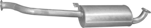 Middle silencer pot - silencer,