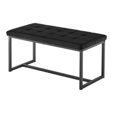 Velvet Padded Bed Bench