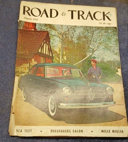 Road track magazine august - &,