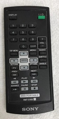 Sony rmt d183 - rmt-d183, portable