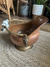 An antique Dutch copper and