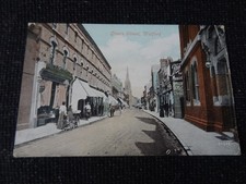Queen street watford postcard - watford,