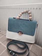 Luella Grey Handbag.  White