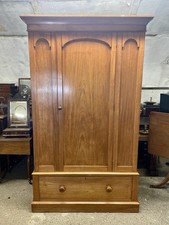 19c Antique Mahogany Wardrobe