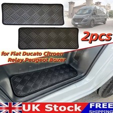 2x Rubber Cab Entry Step Mats