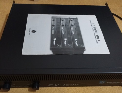 Peavey pv1500 amplifier - peavey, dj