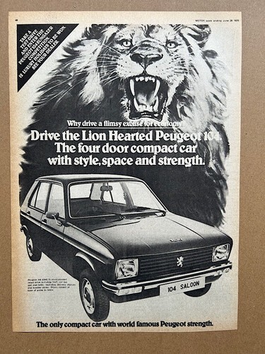 Peugeot 104 memorabilia - peugeot,