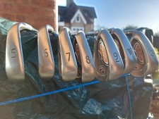 Ping I10 Left Handed Irons. 5 To SW, Regular AWT Shafts. White Dot.