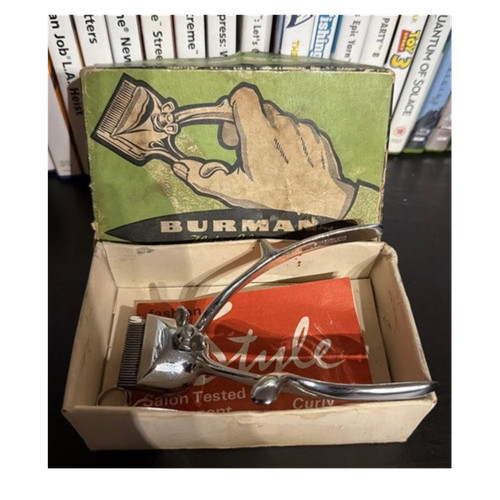 Burman vintage manual - manual, hair