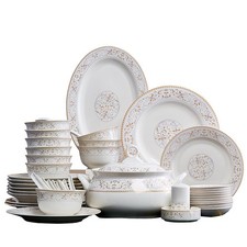 Ceramic Bowls and Saucers Set