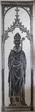 Vintage Brass Rubbing - John