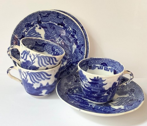 Antique demitasse willow - 3,