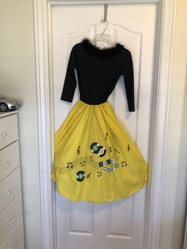 1950s rock roll swing dress - roll,