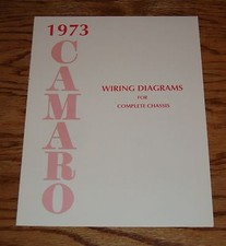 1973 Chevrolet Camaro Wiring