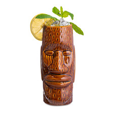 Easter Island Tiki Mug 14oz /
