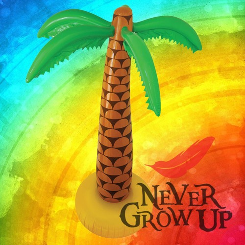 Inflatable 168cm palm tree - inflatable,