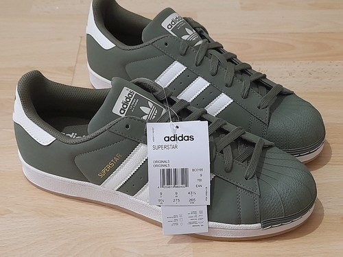 Adidas mens superstar - mens, green