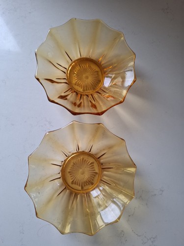 Vintage amber glass - vintage,