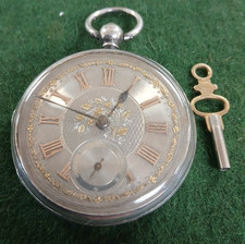 Antique  Silver Case Fusee