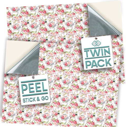 Dolls house wallpaper twin - dolls,