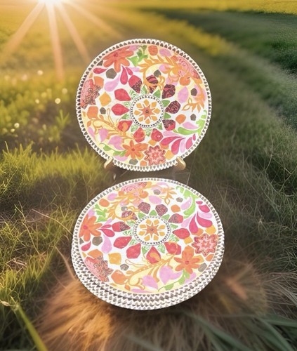 Vtg melamine dinner - vtg,