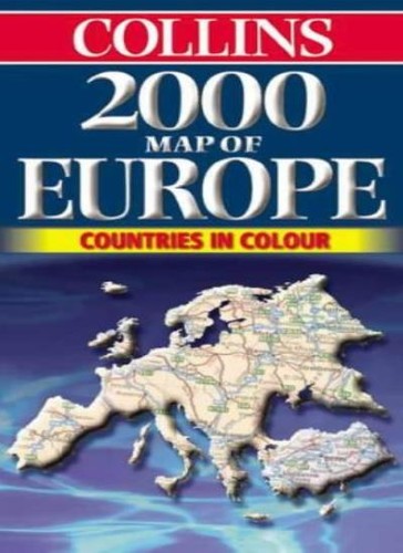 2000 map europe collins - map,