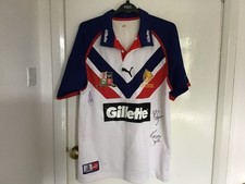 signed rugby league shirt from Great Britain 2005/6 Puma Brand