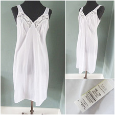 M&S Full Slip Petticoat White