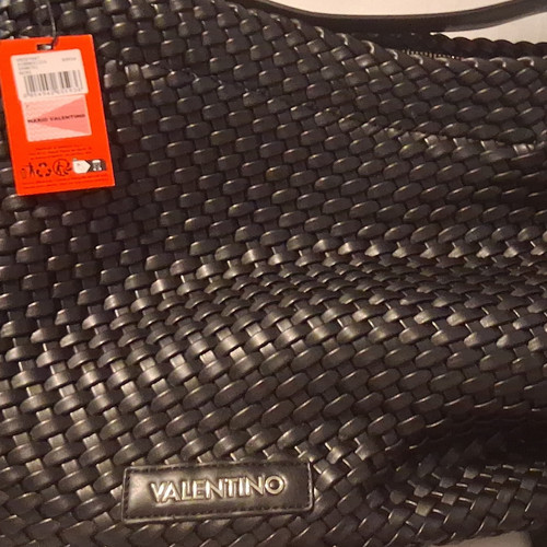 Mario valentino black woven - mario,