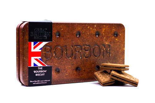 Giant bourbon biscuit tin - giant,