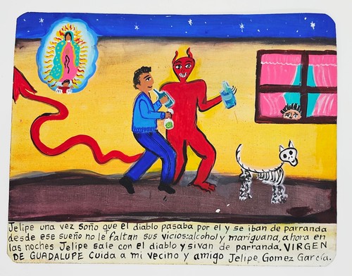 Devil partying man girlfriend - devil,