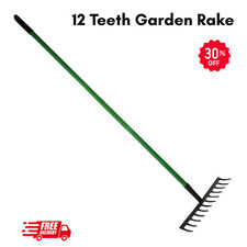 12teeth Heavy Duty Garden Rake