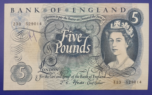 B312 1967 fforde five pound - five,