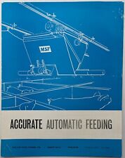 Original Midland Shires Farmers (MSF) Automatic Feeding Brochure, c 1950's