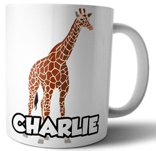 Personalised Giraffe  Mug