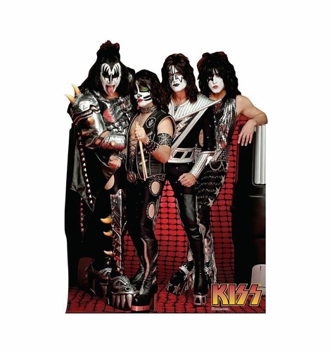 Kiss group life size - group, cardboard